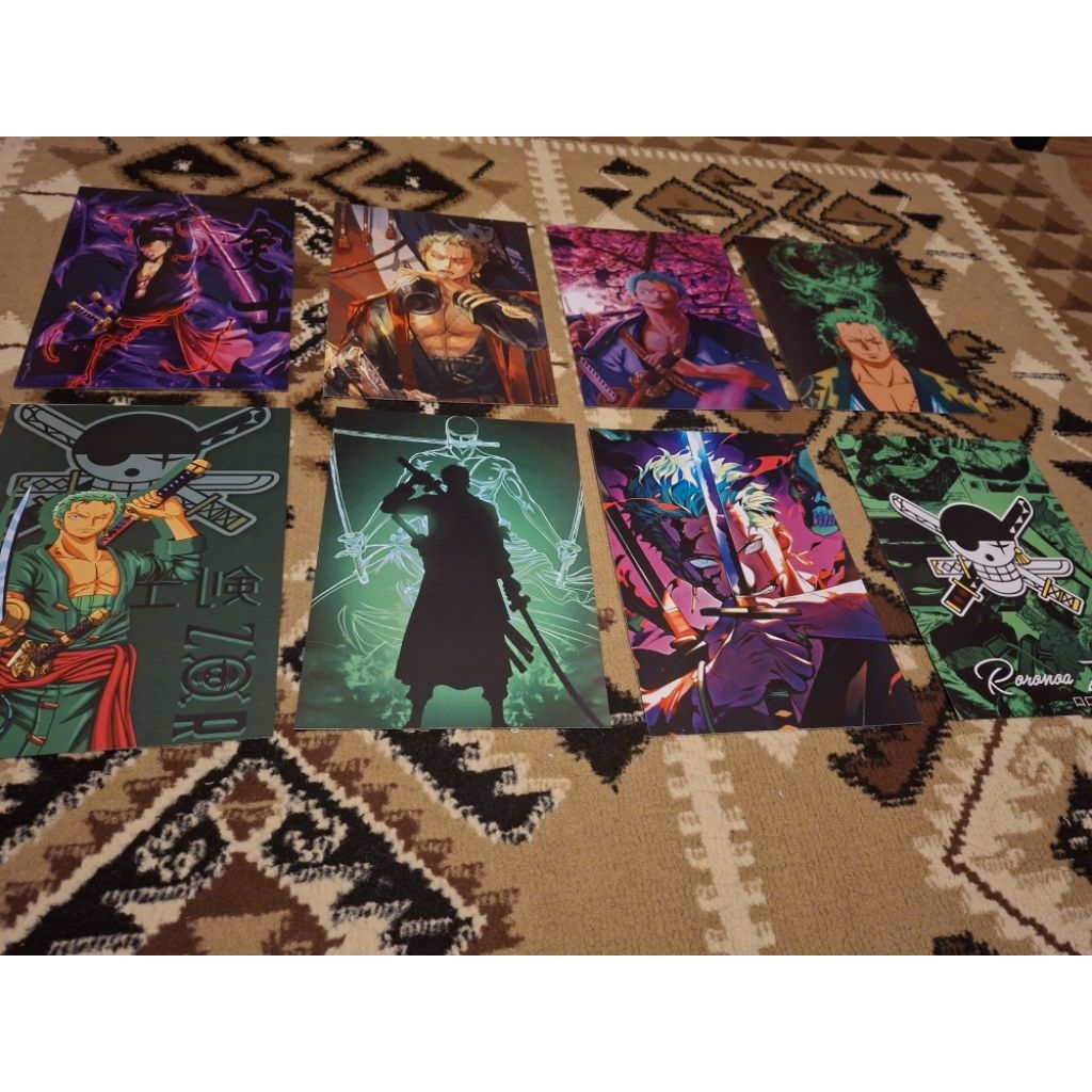 POSTER DINDING ZORO uk A5