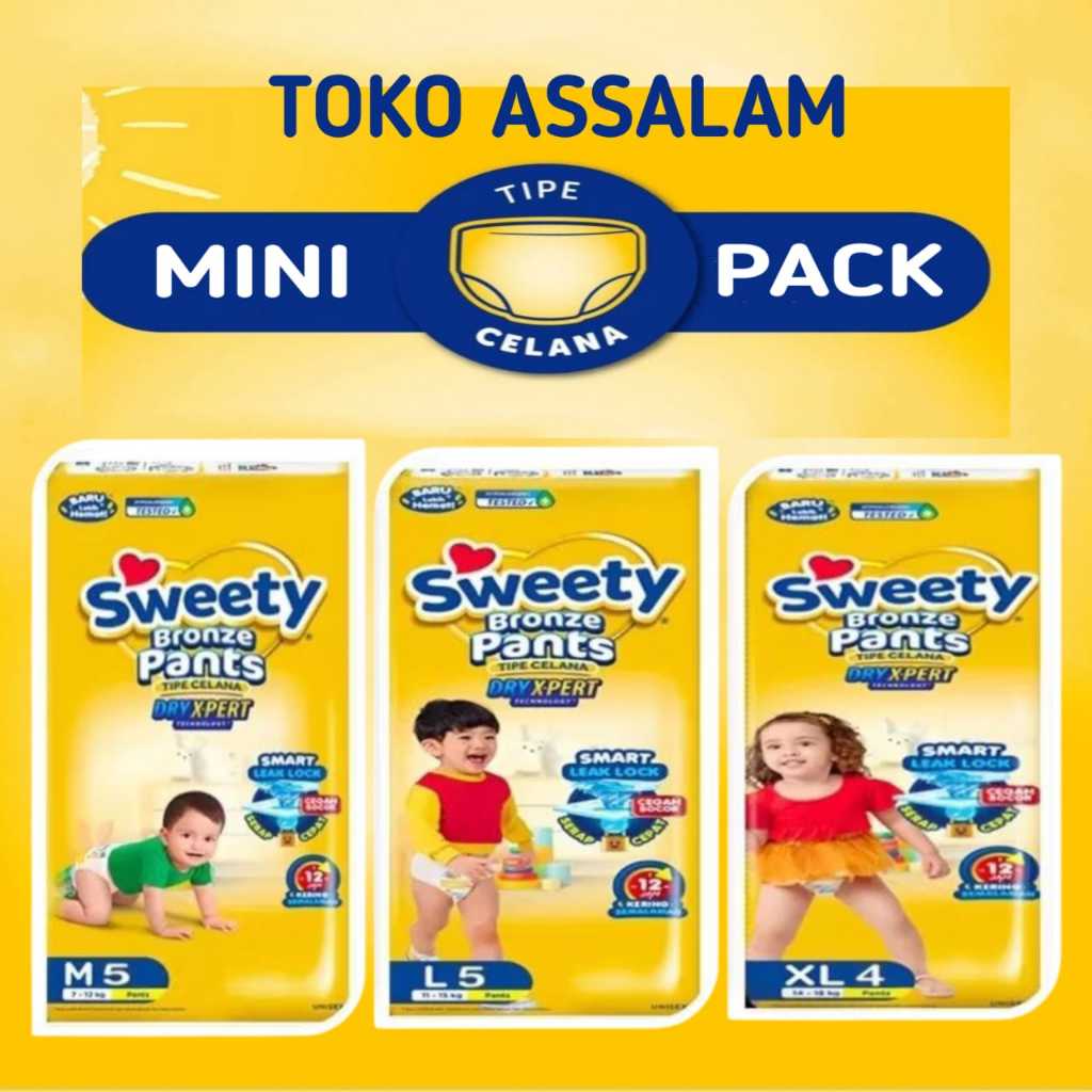 Sweety Bronze Dry X-Pert Pants Mini Pack
