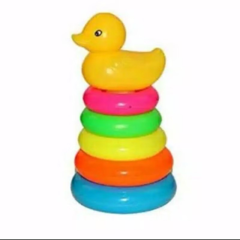 Mainan Ring Donat Bebek Mainan Bebek Roda
