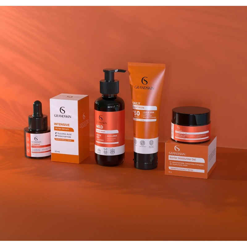 Intensive acne package