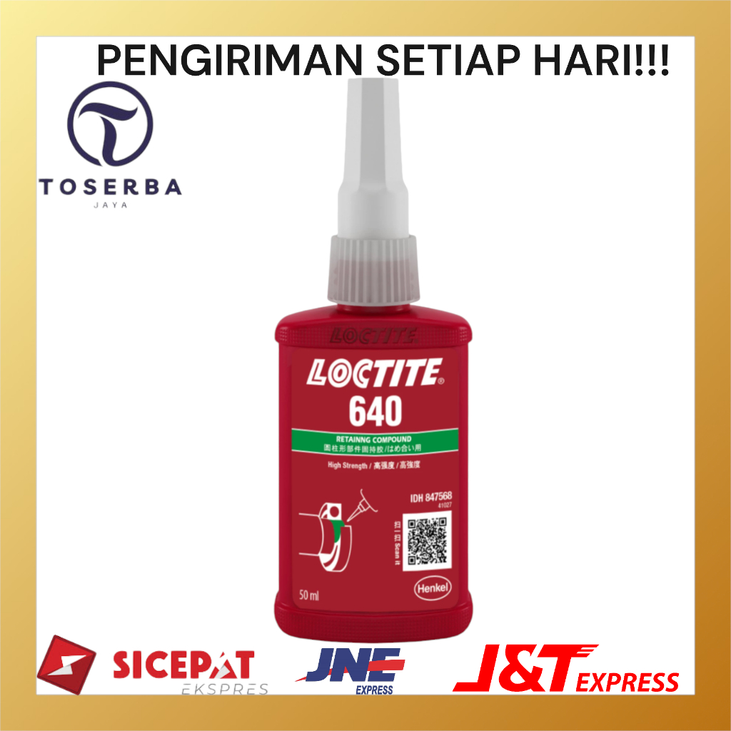 LEM RETAINING COMPOUND 640 50ML 50 ML