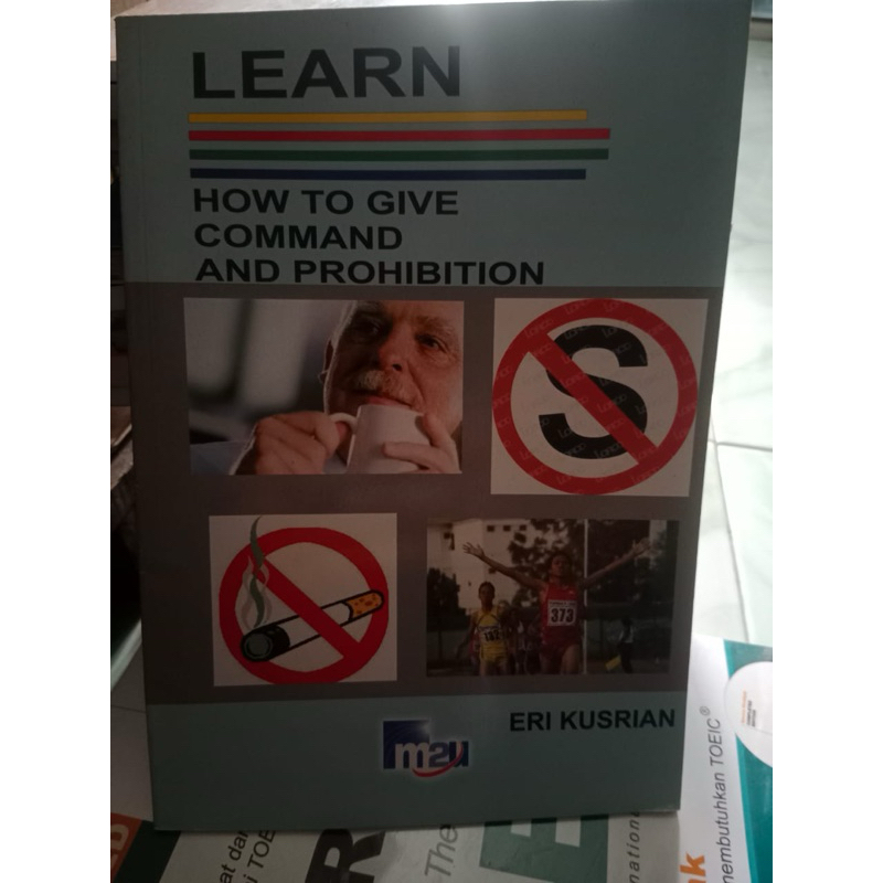 BUKU LEARN HOW TO GIVE COMMAND AND PROHIBITION