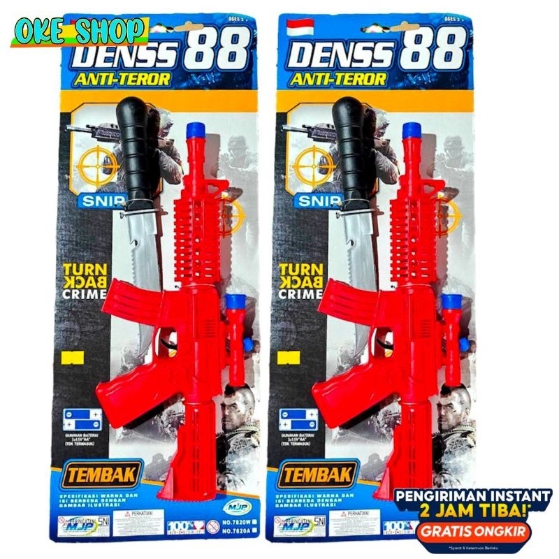 MAINAN TEMBAKAN SET PISAU -DENSUS 88 - TEMBAKTEMBAKAN