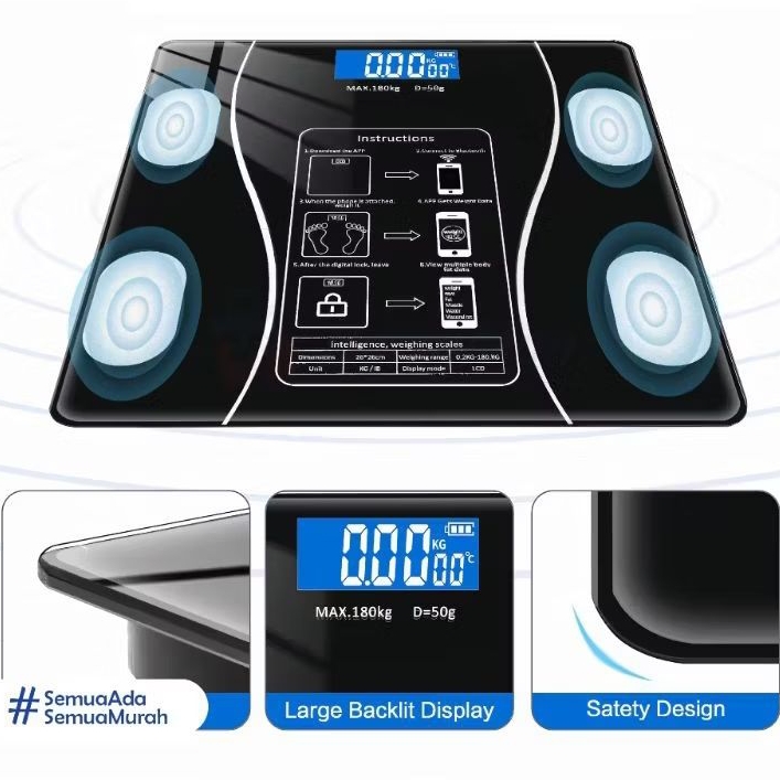 Timbangan Badan Digital Smart Scale