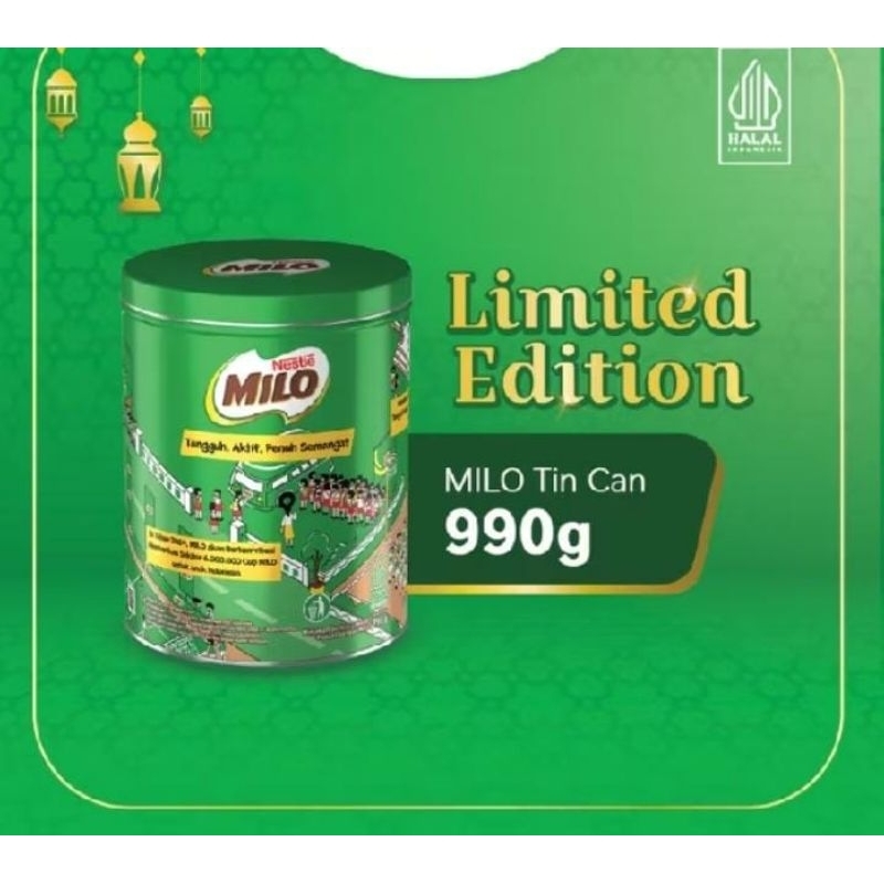 Milo Tin Can 990 gram