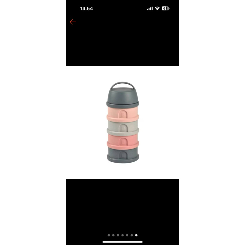 beaba formula and snack container