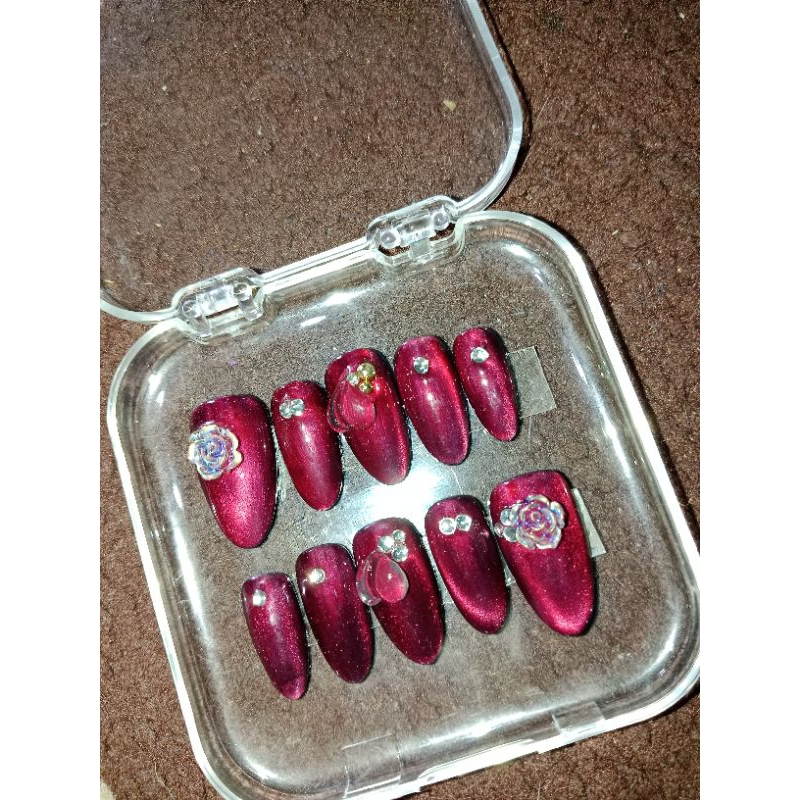 nail on tips premium hand made by ricka