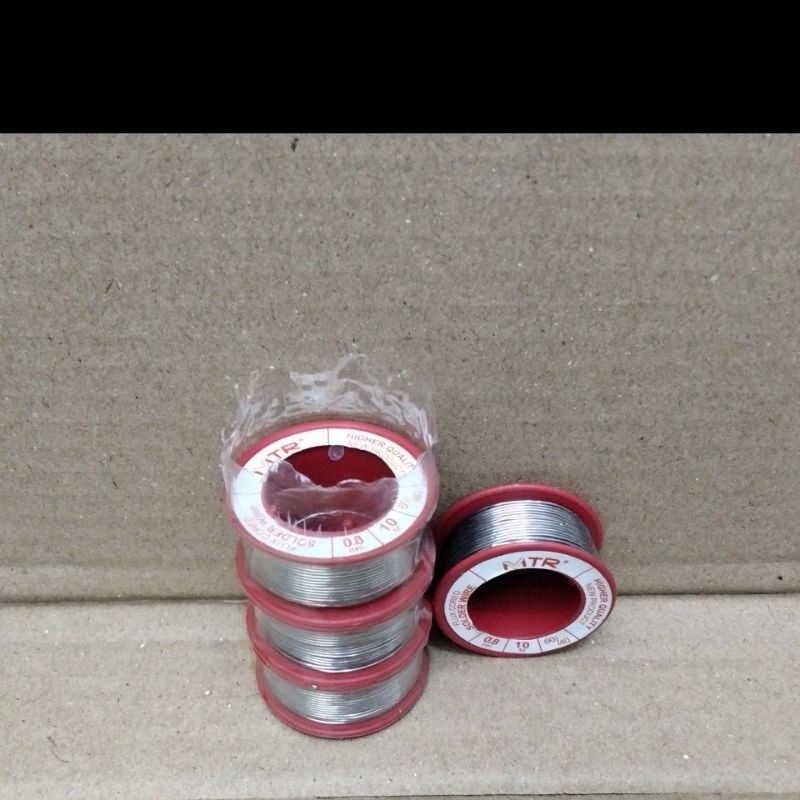 TIMAH SOLDER WIRE 60/40 0.8MM / PERMETER