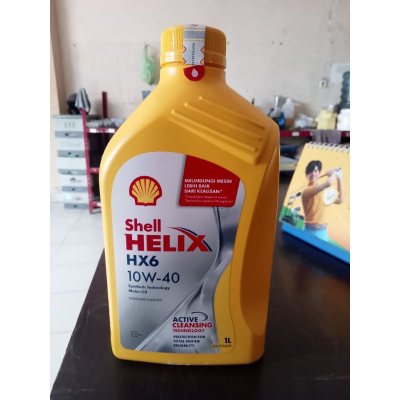 SHELL HELIX HX6 10W/40 1LITER