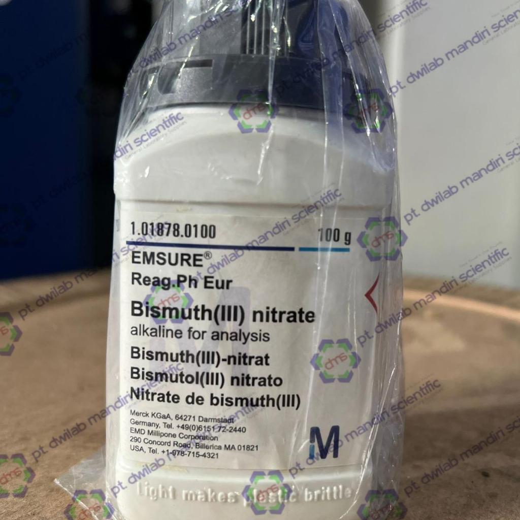 BISMUTH (III) NITRATE BASIC FOR ANALYSIS MERCK 100G [1.01878.0100]