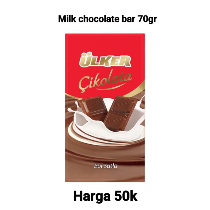 Ülker süt çikolata