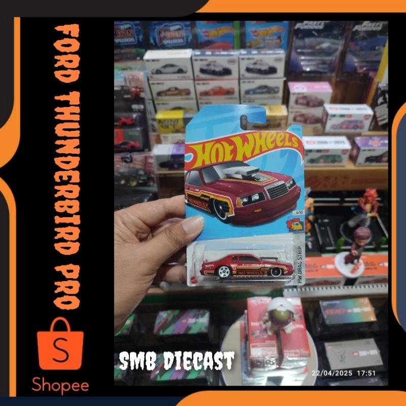 HOT WHEELS '86 FORD THUNDERBIRD PRO STOCK