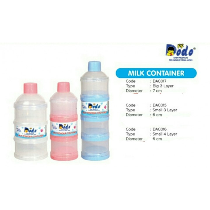 DODO MILK CONTAINER B3 DAC017 / DAC015