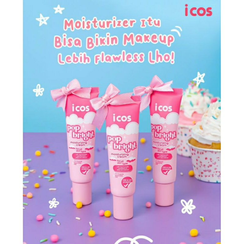 ICOS POP BRIGHT MOISTURIZING CREAM