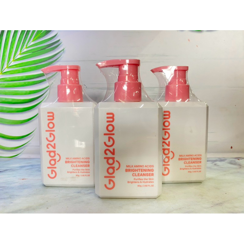 glad2glow facewash cleanser