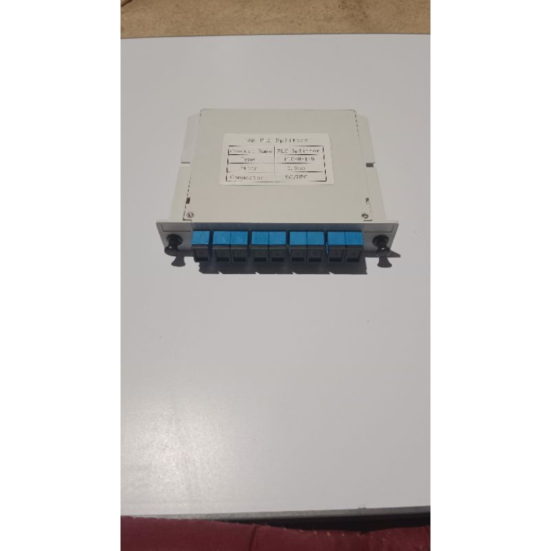 splitter Boox 1x8 Sc/Upc