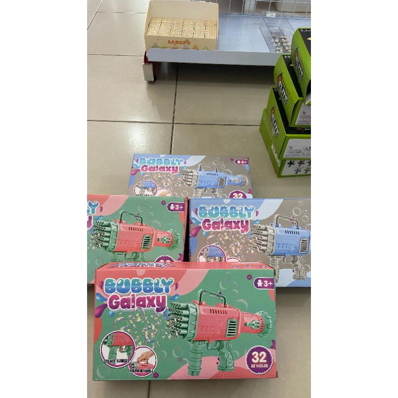 tembakan bubbele plastik