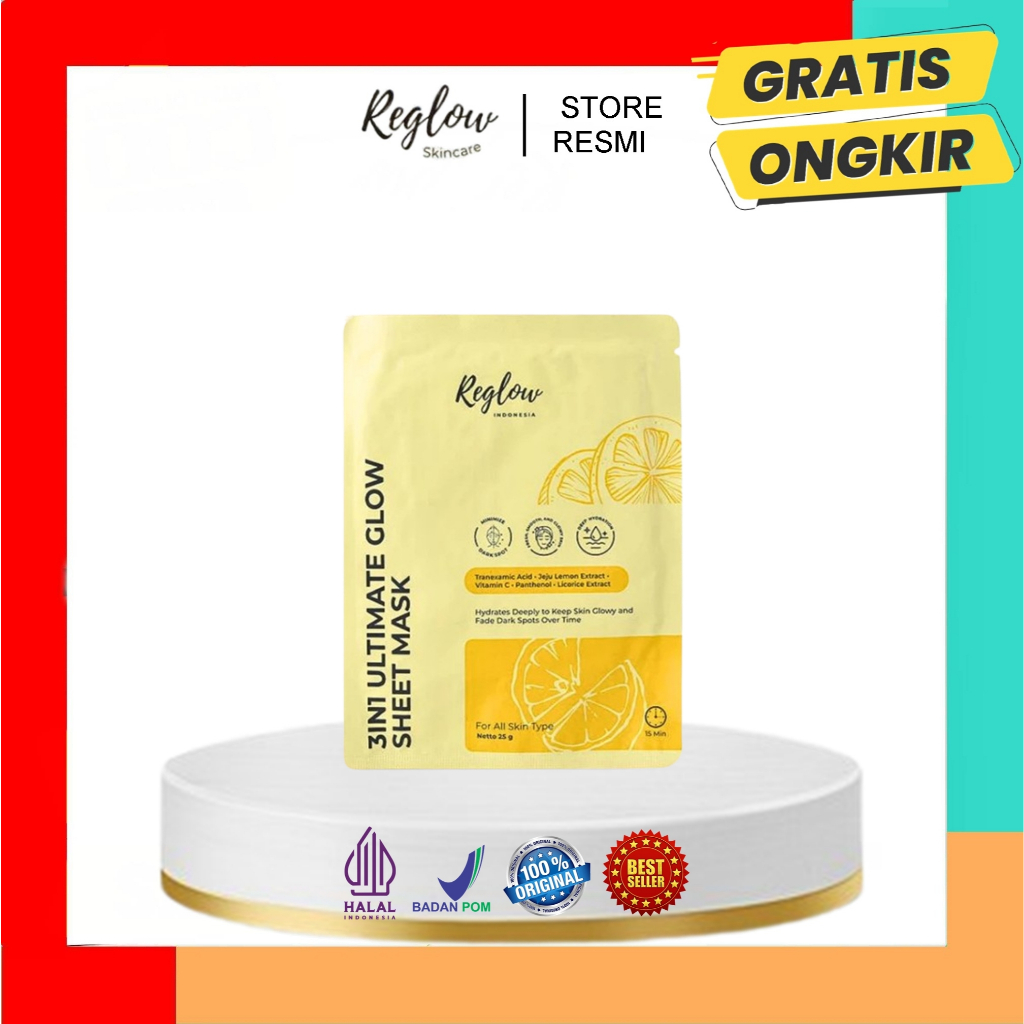 Sheetmask Reglow Skincare Original