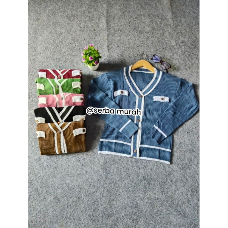 OUTER CARDI BASIC SIMPEL STALE KOREA STYLE
