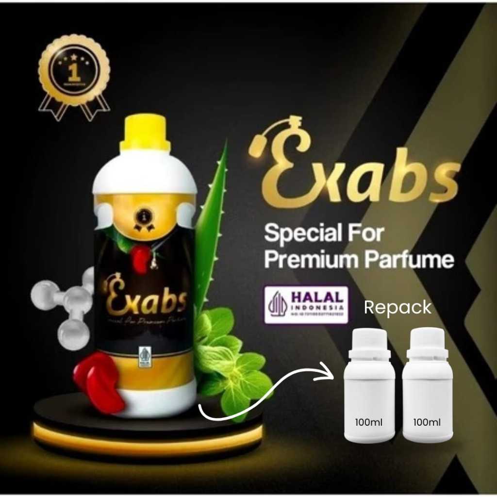 Exabs Pelarut Parfum Premium Repack 100ml