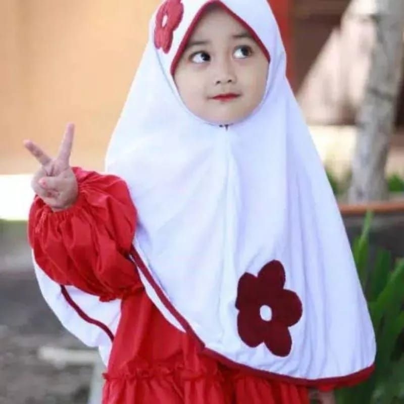 JILBAB ANAK ISTAN VANIA BUNGA