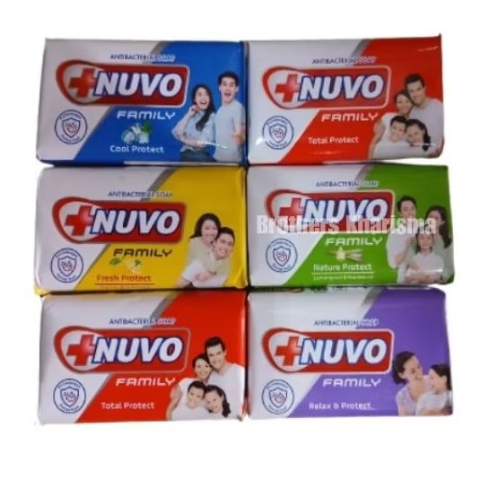 (6 Pcs) Sabun Nuvo 72gr