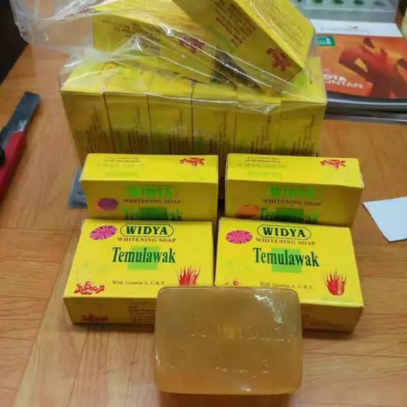 12pcs sabun temulawak widya