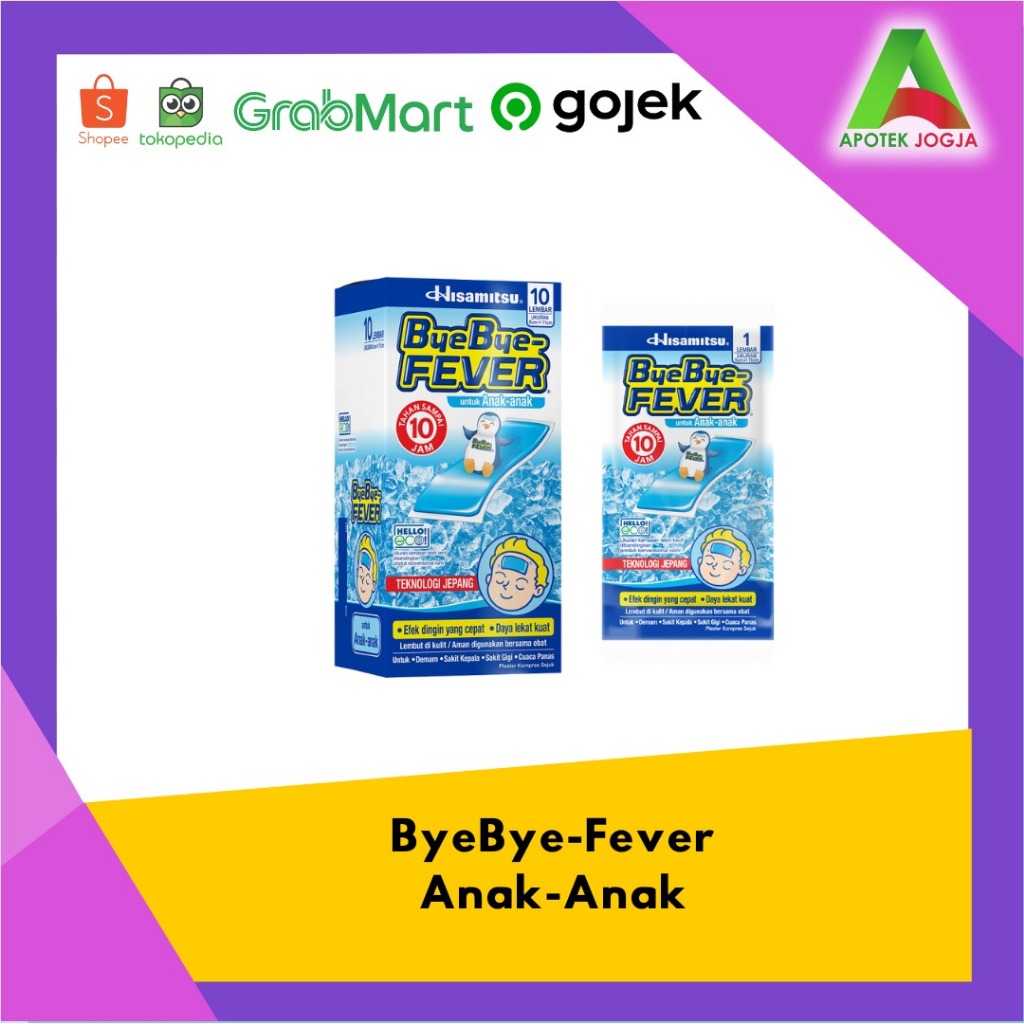 BYE BYE FEVER ANAK (ECER)