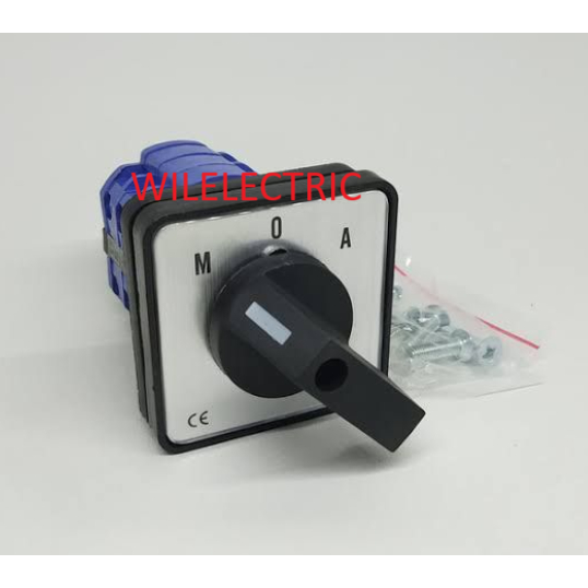 Selector / cam switch MOA MAN / MANUAL OFF AUTO 3P