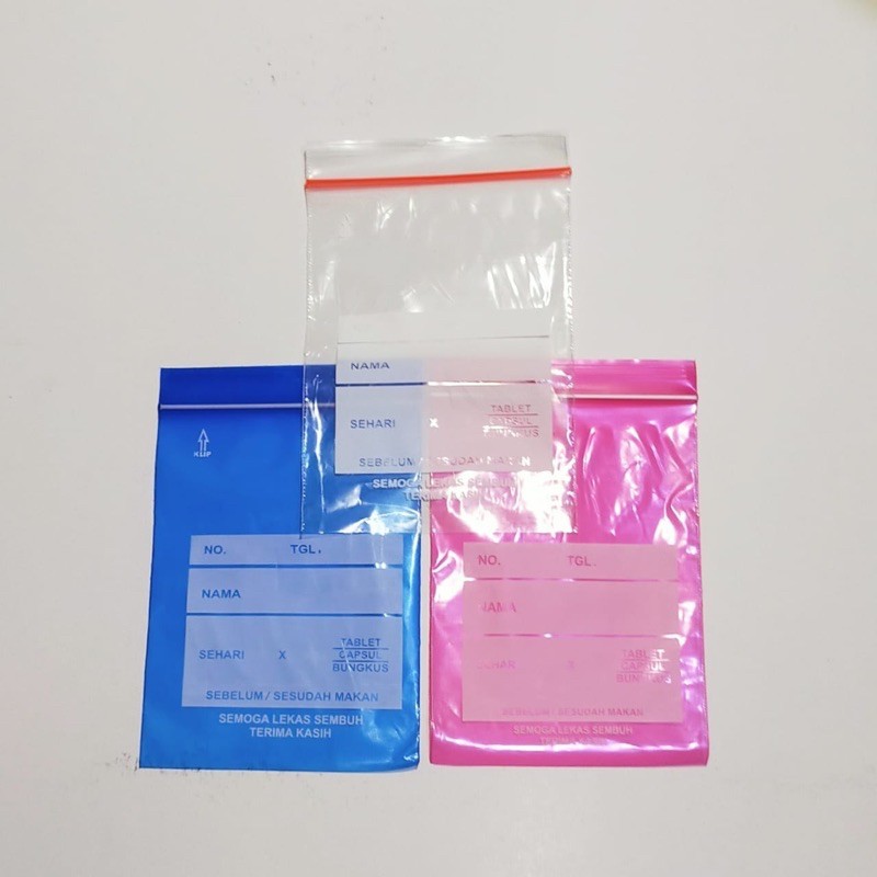 Plastik obat 10 x 7 REady