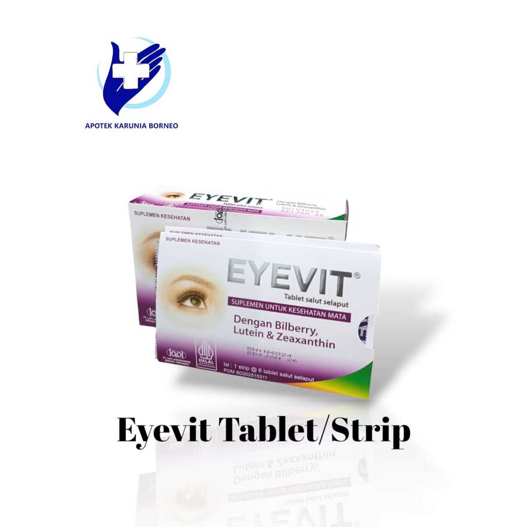 Eyevit Tablet & Eyevit Syrup (Suplemen Kesehatan Mata)