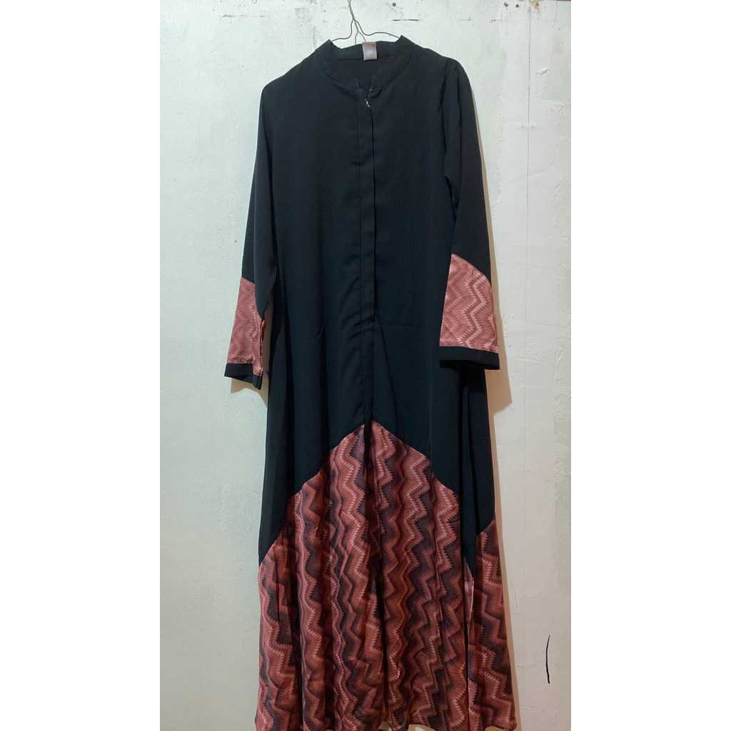 abaya hitam salem