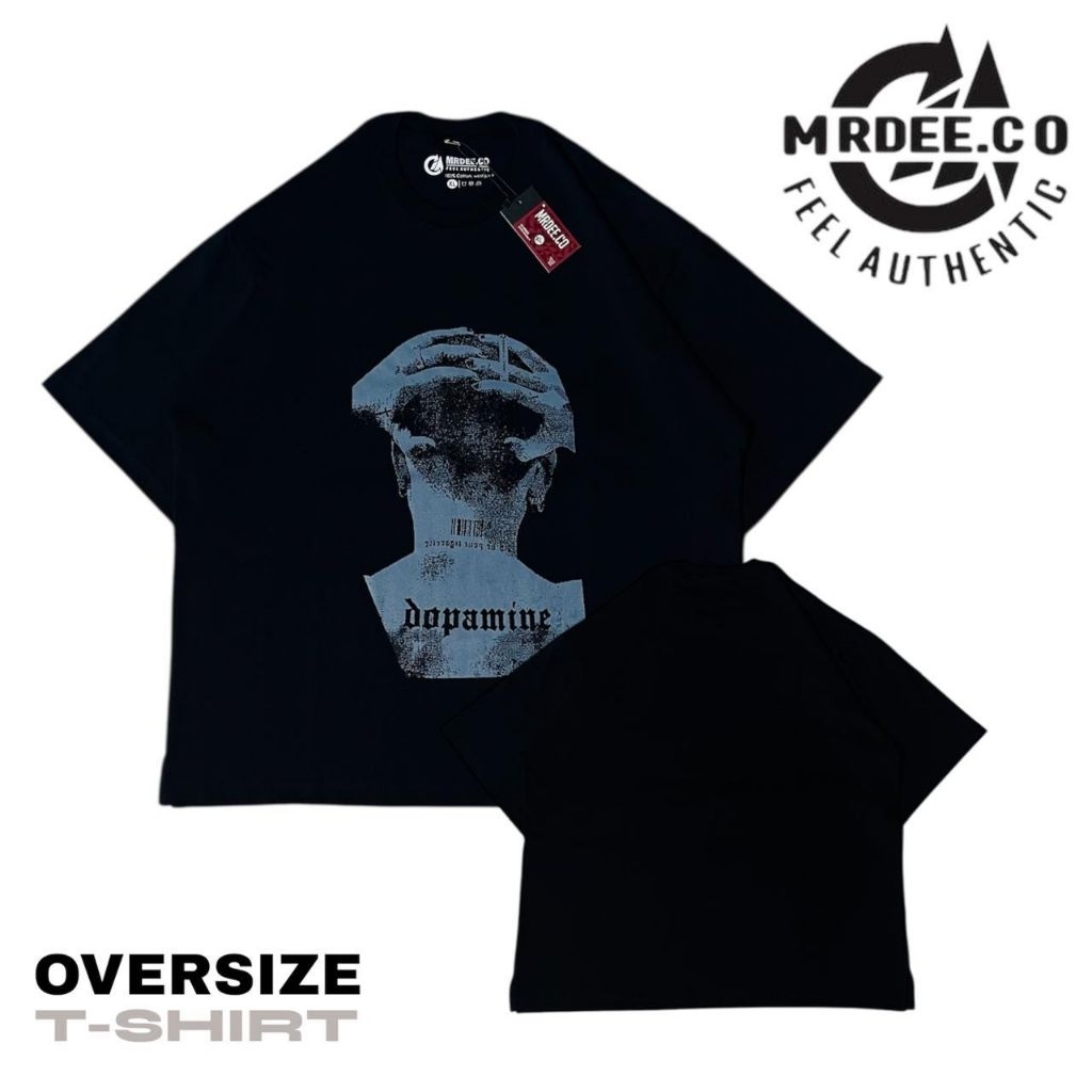 Kaos Oversized Cotton Combed 20s
