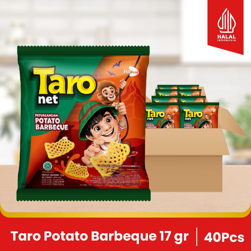 Paket Bundling - Taro - Barbeque - 17gr - 12 pcs