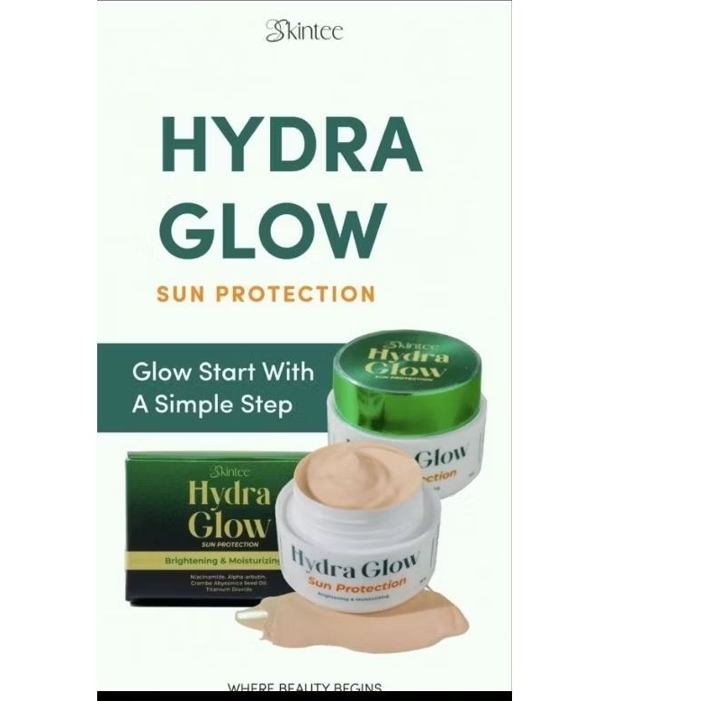 hydraglow sunprotection skentee
