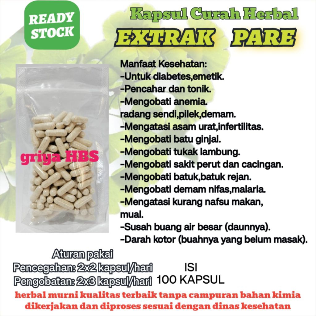 HERBAL Extrak pare