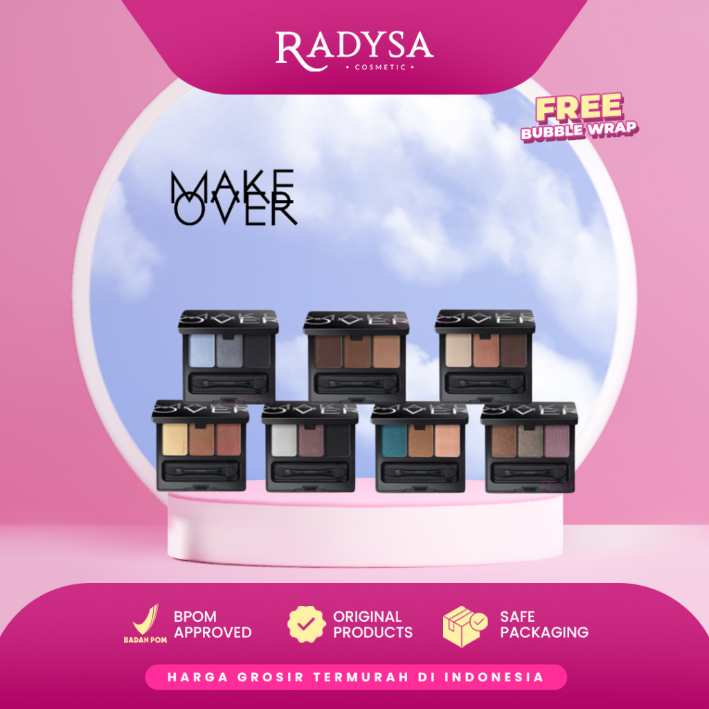 𝐑𝐀𝐃𝐘𝐒𝐀 - MAKE OVER Trivia Eye Shadow 6 g - Eye Shadow Palette