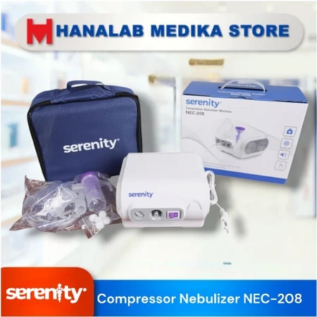 SERENITY Compressor Nebulizer NEC-208 SERENITY