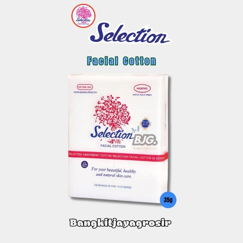 Kapas Wajah Selection 35g