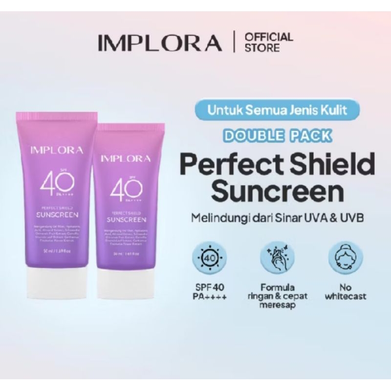Implora Perfect Shield Sunscreen SPF40 PA++++