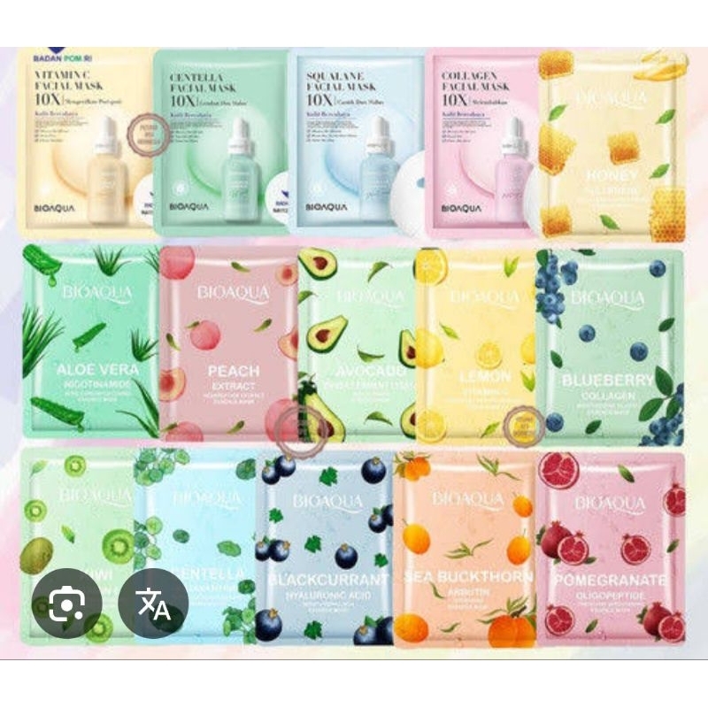 bioaqua masker saset