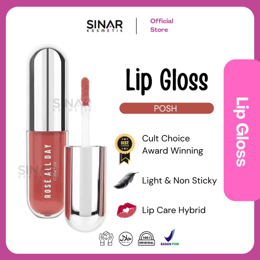 Rosé All Day Lip Gloss