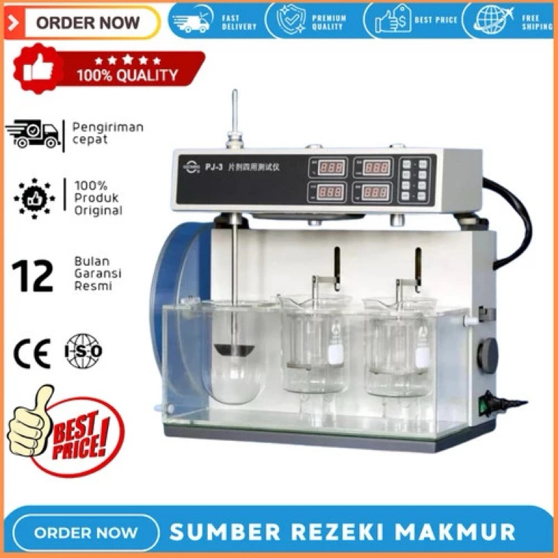 Lab Multi-functional PJ-3 TABLET FOUR-USAGE TESTER friability abrasion