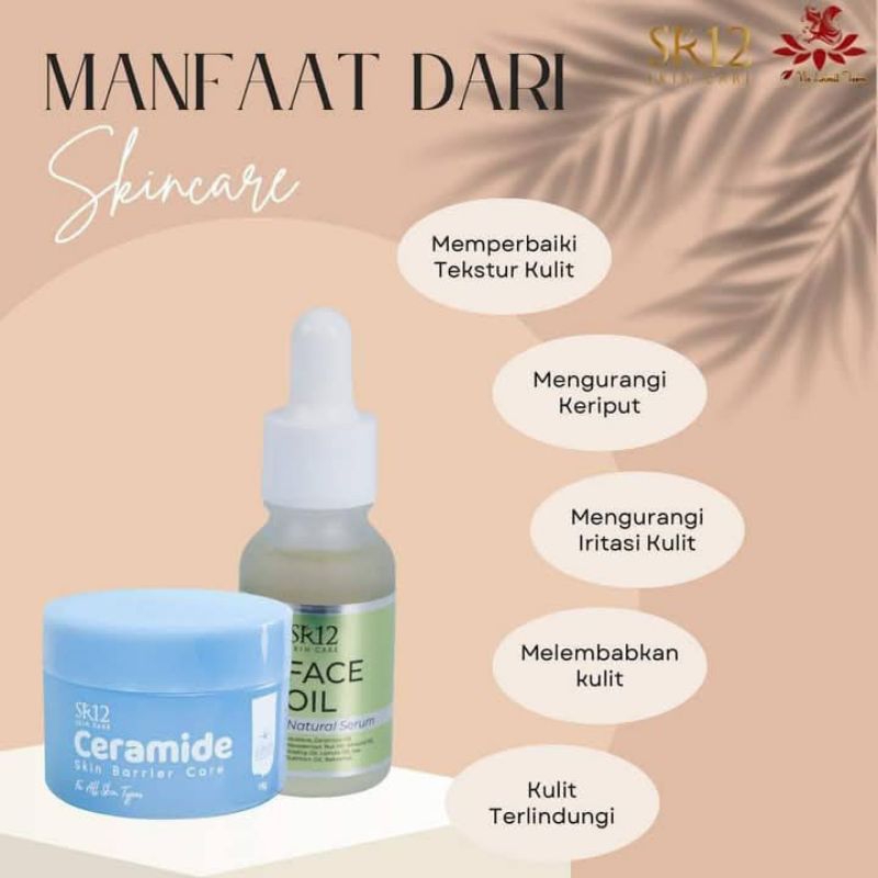 Face oil serum SR12