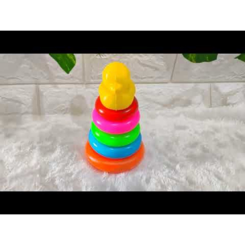 Mainan Donat Susun Bebek