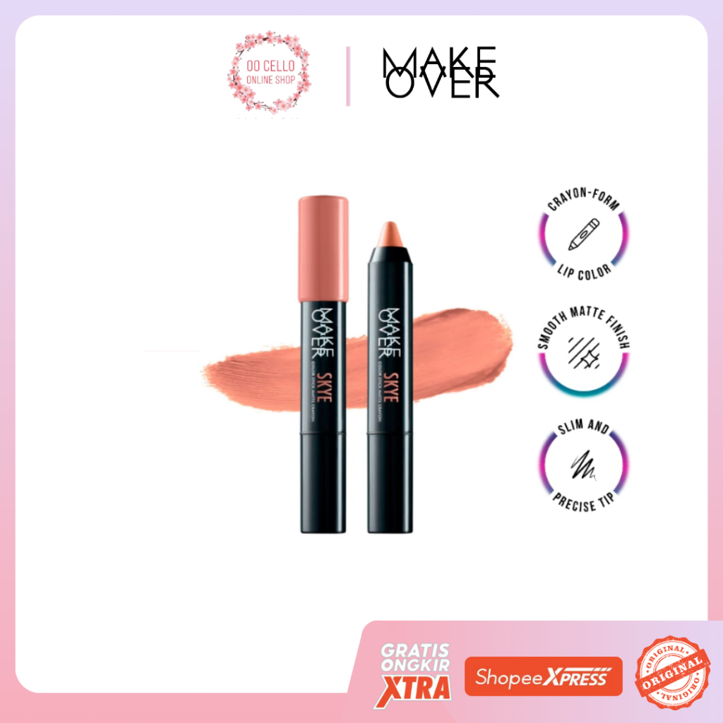 MAKE OVER Color Stick Matte Lip Crayon
