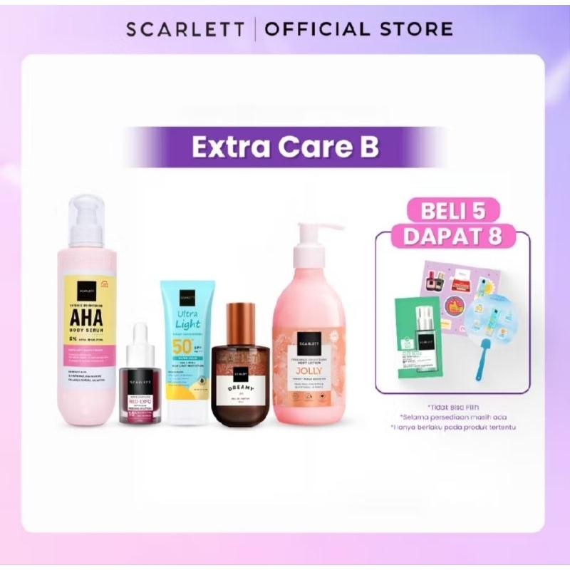 Scarlett whitening bundle extra care