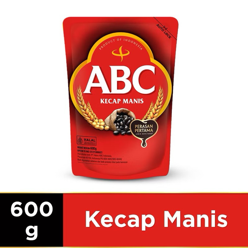 ABC Kecap Manis Refill 600gram