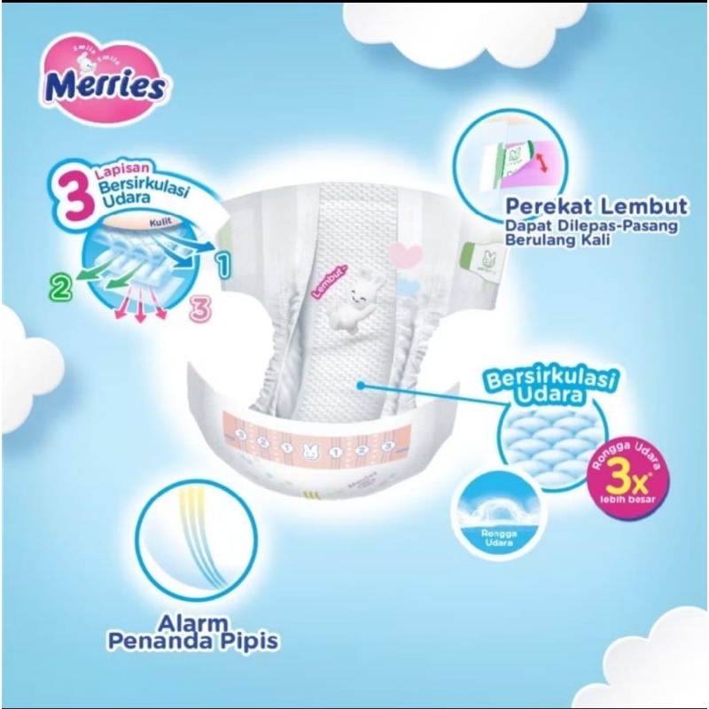 GIFT Popok Merries New Born 1 Pcs