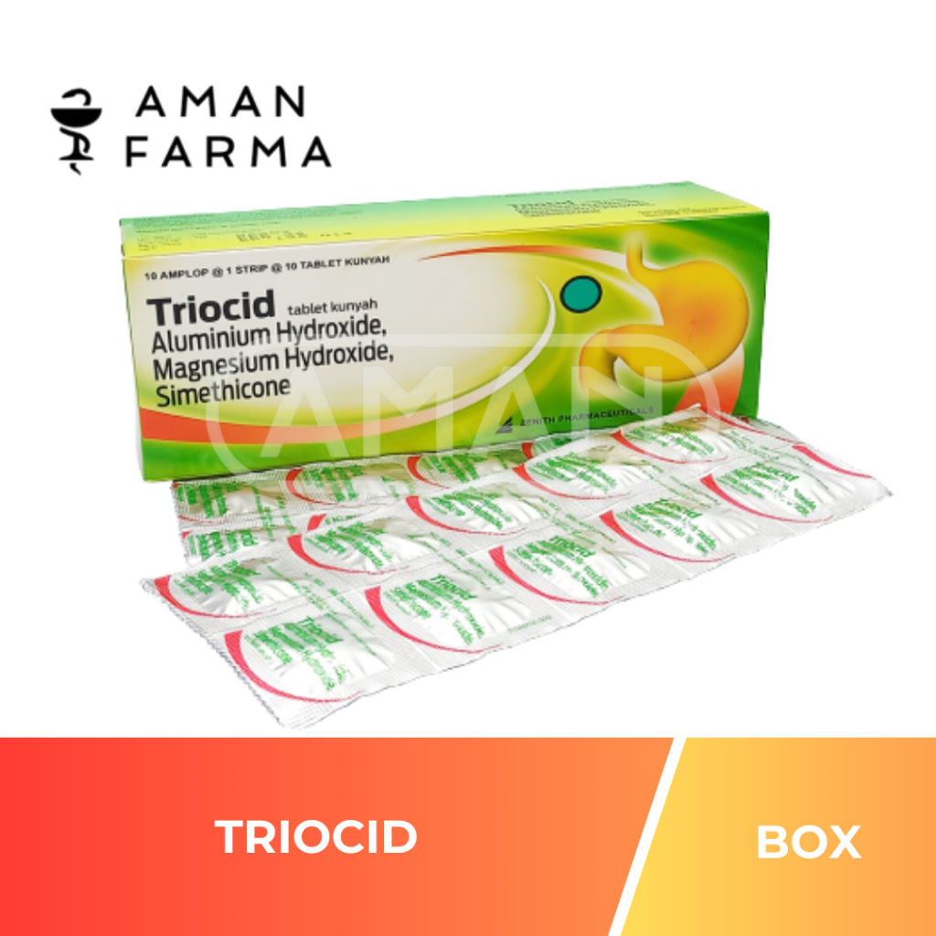 TRIOCID BOX ISI 100 TABLET